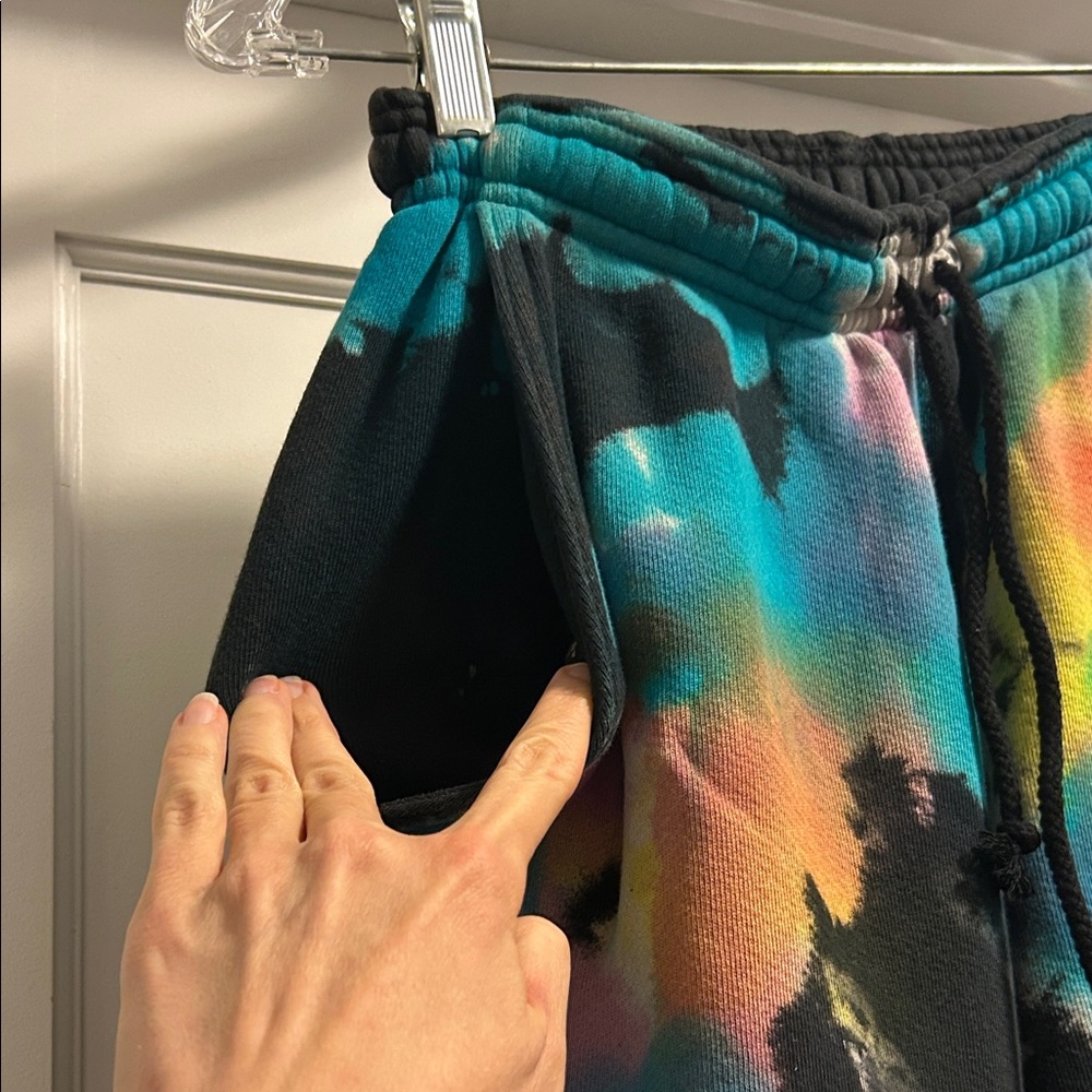 Big Bud Press Magic Waters Tie Dye Wide Leg Sweatpants - Size P, NWOT - Picture 4 of 10